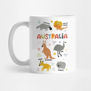 Australian Animals Mug